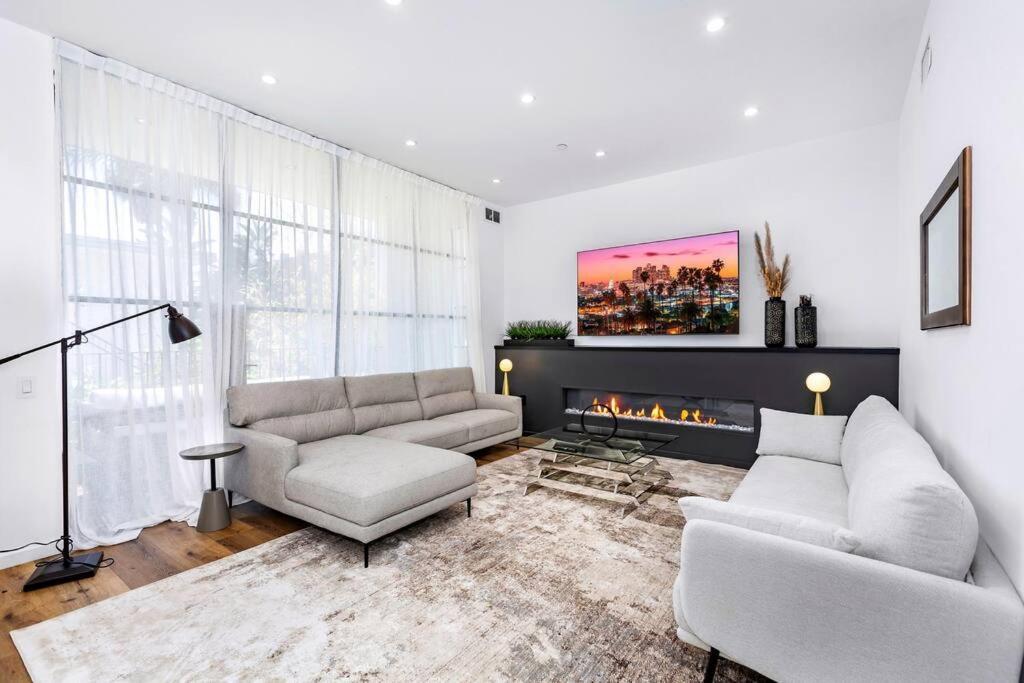 Appartamento Spacious 4br Townhouse With Free Parking And Rooftop Los Angeles